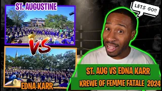 BandHead REACTS to St. Augustine vs Edna Karr High School - Krewe of Femme Fatale (2024)