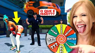 TUDO QUE CAIR NA ROLETA MISTERIOSA, ACONTECE NO GTA 5 RP!!!