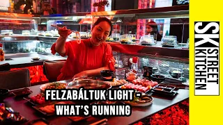 🏃‍♂️ Futószalagon érkező ÁZSIAI finomságok🥢– FELZABÁLTUK a What’s Runningot 🍣