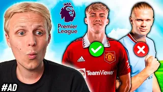 JEG SÆTTER MIT PREMIER LEAGUE MANAGER HOLD 2023!