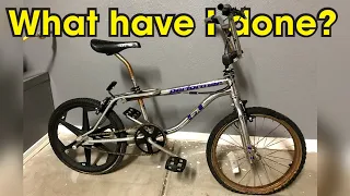 I Bought the Rustiest GT Performer on eBay - 1990 BMX Restoration - Part 1