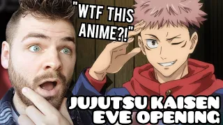 First Time Reacting to "JUJUTSU KAISEN Openings" | EVE Kaikai Kitan | Non Anime Fan!