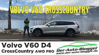 Volvo V60 CrossCountry D4 AWD Pro -  Test, Review und Fahrbericht / Testdrive