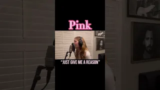 #pink #justgivemeareason #cover #duet #singing #music #shorts