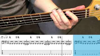 ZZ Top - Jesus Just Left Chicago (Bass cover with tabs)