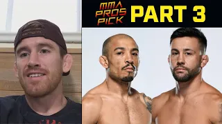 MMA Pros Pick ✅ Jose Aldo vs. Pedro Munhoz - Part 3 👊 UFC 265