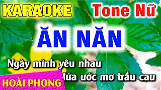 Karaoke Ăn Năn Tone Nữ Nhạc Sống Dể Hát | Hoài Phong Organ