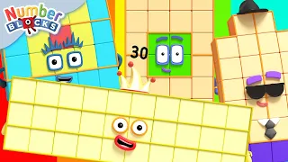 Arrays and Multiplication | Learn to Count | @Numberblocks
