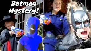 Batman Mystery! Detective Donut Solves the Batman Mystery! Hope and Noah SHK Comic