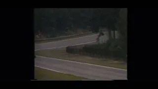 Gilles villenueve fatal crash 1982