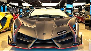 Lamborghini VENENO, SIAN, Bugatti CHIRON, Pagani Huayra, LaFerrari $200M + CARS - F1RST MOTORS DUBAI