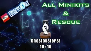 LEGO Dimensions - ALL MINIKITS & RESCUE - GHOSTBUSTERS LEVEL PACK