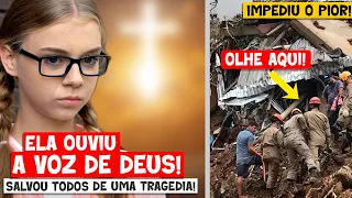 Jovem OUVE A VOZ DE DEUS e IMPEDE que o pior aconteça com seus colegas de escola.