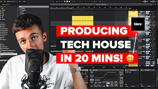 Producing a Tech House Track in 20 MINS!