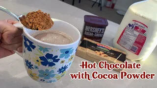 How To Make Hot Chocolate With Hershey’s Cocoa Powder