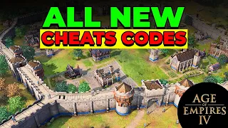 Age of Empires 4 - Cheat Codes List | AOE4 Major 2022 UPDATE | CHEATS gameplay