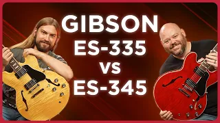 What Makes the Gibson ES-345 Different?! Gibson ES- 335 vs ES-345