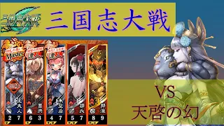 【三国志大戦6】錯乱の舞で楽して内乱取りたい　11戦目　VS天啓の幻