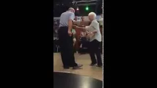 Casal de 75 anos , Show de dança