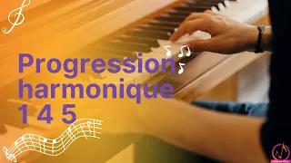 Progression harmonique 1 4 5, apprendre le piano gospel