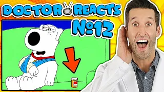 ER Doctor REACTS to Hilarious Family Guy Medical Scenes #12