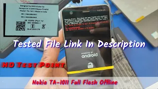 Nokia TA-1011 Flashing Offline With Hd Test Point | Nokia TA-1011 HD Test Point #NokiphoneRepair