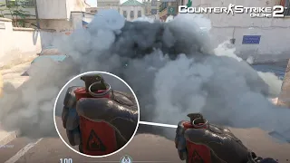 What Happens if You throw Incendiary Grenade into Smoke - Counter Strike 2 csgo 2 | New Games Cs Go