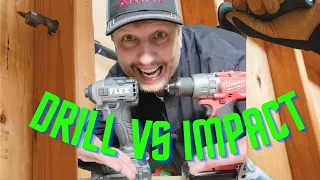 Drill vs Impact! Which Driver is Best and When to Use Them?