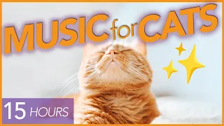 [NO ADS] Magic Music to Calm Cats 🪄 15Hr UNINTERRUPTED Lullaby 🐱