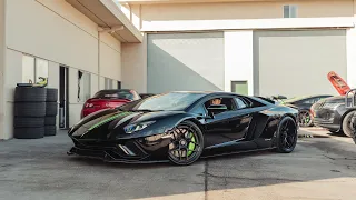 IPE Titanium Exhaust Aventador INSANE FLAME | Cinematic