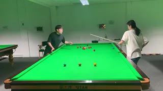 Incredible 95 break from Bai Yulu female snooker sensation