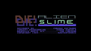 Commodore 64 Tape Loader Mastertronic Die! Alien Slime 1989