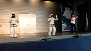 Robot dancing really smooth! ASIMO, HONDA's latest Robot