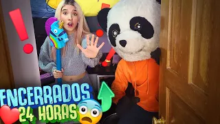 ENCERRÉ a MI EX NOVIA AMARA en una HABITACIÓN a SOLAS CONMIGO POR 24 HORAS - PANDA