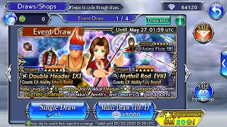 DFFOO Global: Wakka/Aerith/Deuce Banner Pulls/Draws