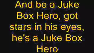 Juke Box Hero - Foreigner lyrics