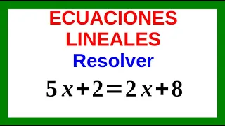 Ecuaciones Lineales Método de Balanzas Ejemplo 02