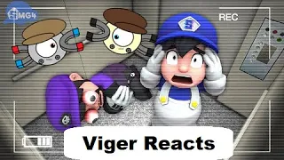 Viger Reacts to SMG4's "We Don't Talk About What Happened in the Elevator"