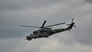 Czech Air Force Mil Mi-24 Hind at Luchtmachtdagen 2013 (DutchPlaneSpotter)
