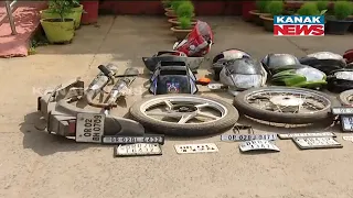 Police Recover Thiefs With Many Dismantled Vehicles In Bhubaneswar