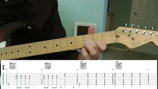 CCR - Green River - Guitar Cover With Tabs