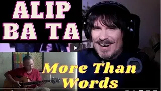 PRO MUSICIAN'S first REACTION to ALIP BA TA - MORE THAN WORDS (Extreme cover) (Fingerstyle)