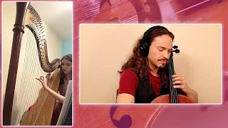 JOHN LEGEND All of Me HARP and CELLO Cover