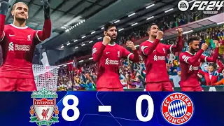 FIFA 24 - RONALDO,MESSI,NEYMAR,MBAPPE ALL STARS | Liverpool vs Bayern Munich