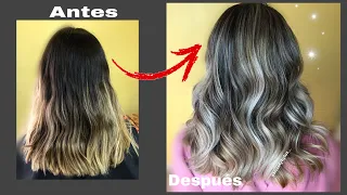 Retoque de Balayage utilizando la técnica de Babylights./Tutorial paso a paso.