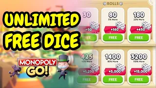 Monopoly Go Free Dice Rolls In 2024 🎲 How To Get Free Rolls & Cash In Monopoly Go 🔥 Monopoly Go Hack