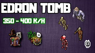 [Tibia Onde Upar - ED/MS 30+] Forgotten tomb - (400k/h @43) Edron tomb