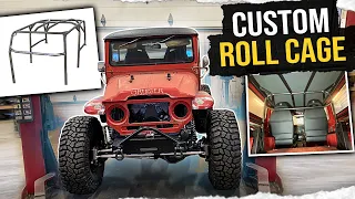 Building A Custom Roll Cage For The Rock Crawler FJ40!
