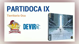 🎮 PARTIDOCA 01 X 09 LAS MONTAÑAS DE LA LOCURA (Devir) juego de mesa 🎮