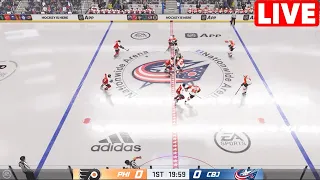 LIVE NOW - Columbus Blue Jackets - Philadelphia Flyers - 12th Oct 2023 | NHL Full Game Highlights